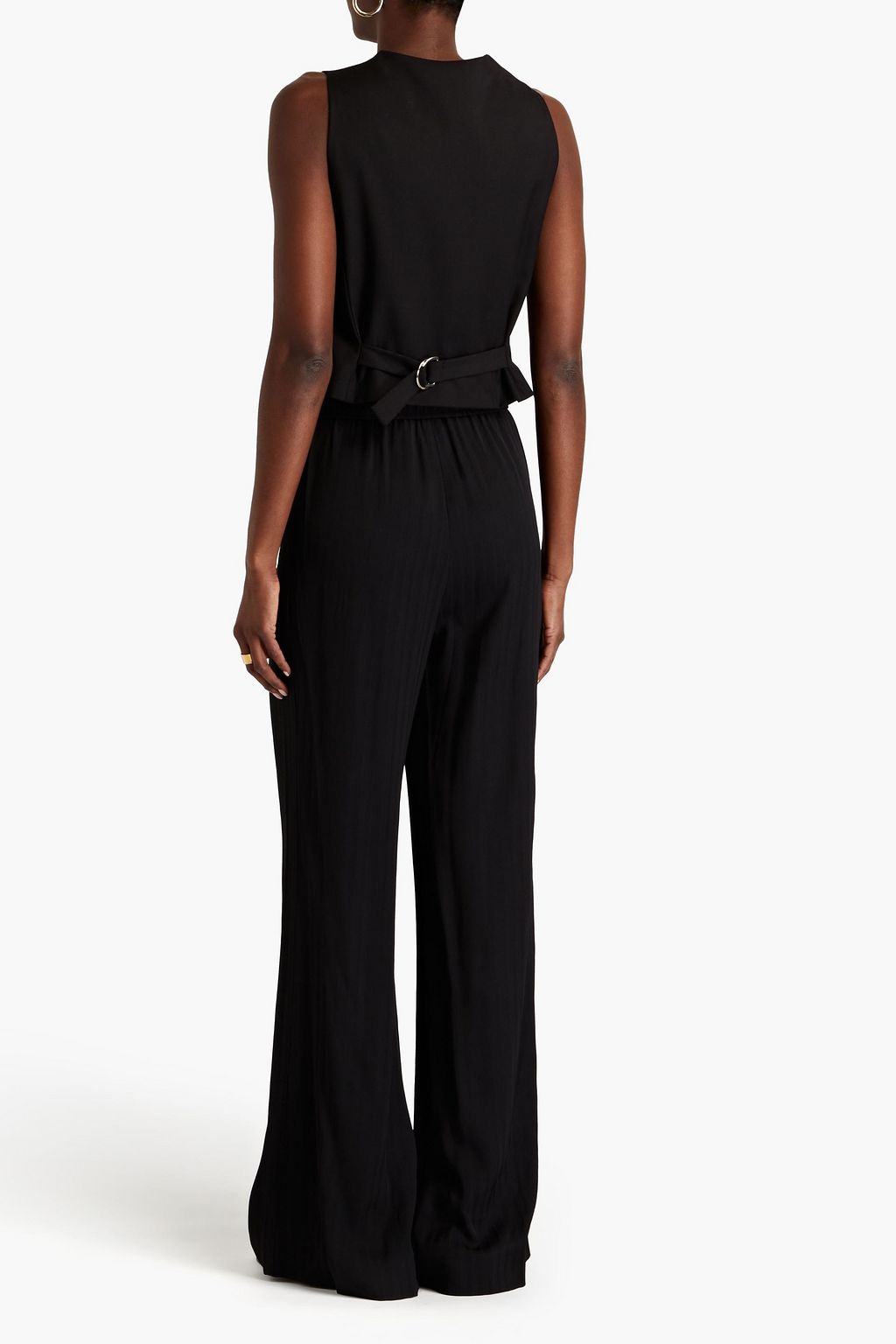 ZIMMERMANN Herringbone woven wide-leg pants