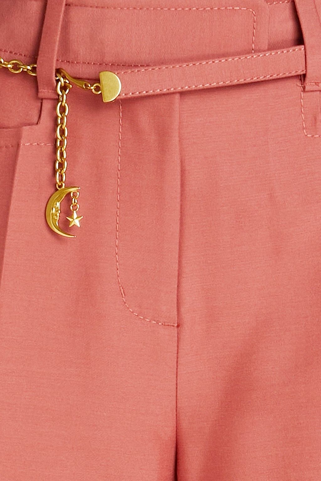 ZIMMERMANN Cropped wool-blend flared pants