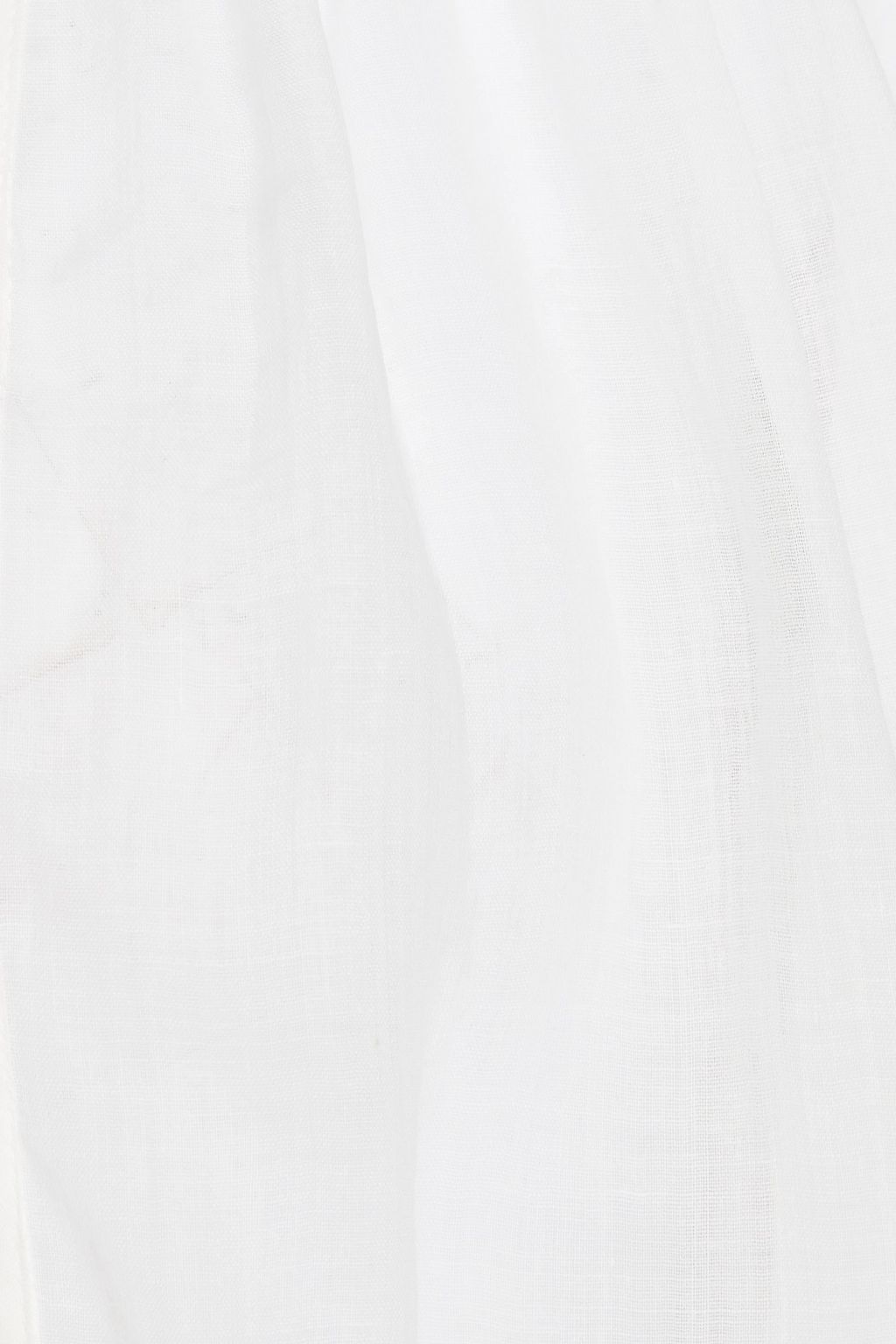 ZIMMERMANN Lattice-trimmed ramie blouse