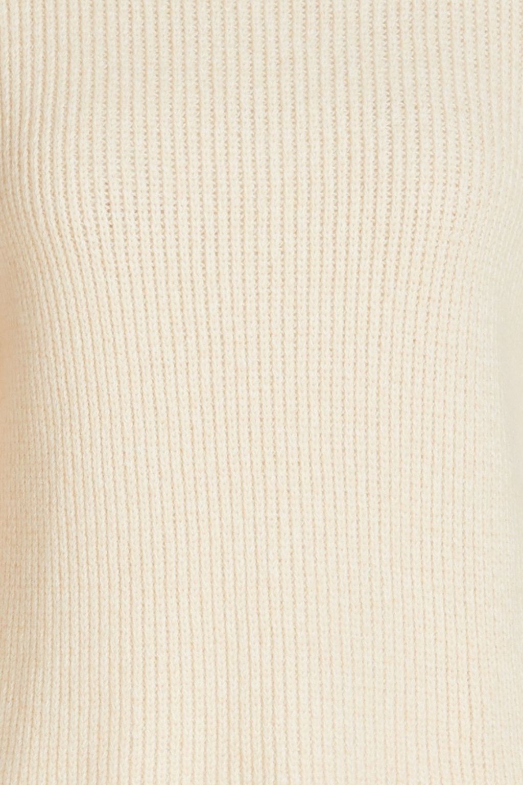 ZIMMERMANN Rollkragenpullover aus einer gerippten Kaschmir-Merinowollmischung mit Fransen
