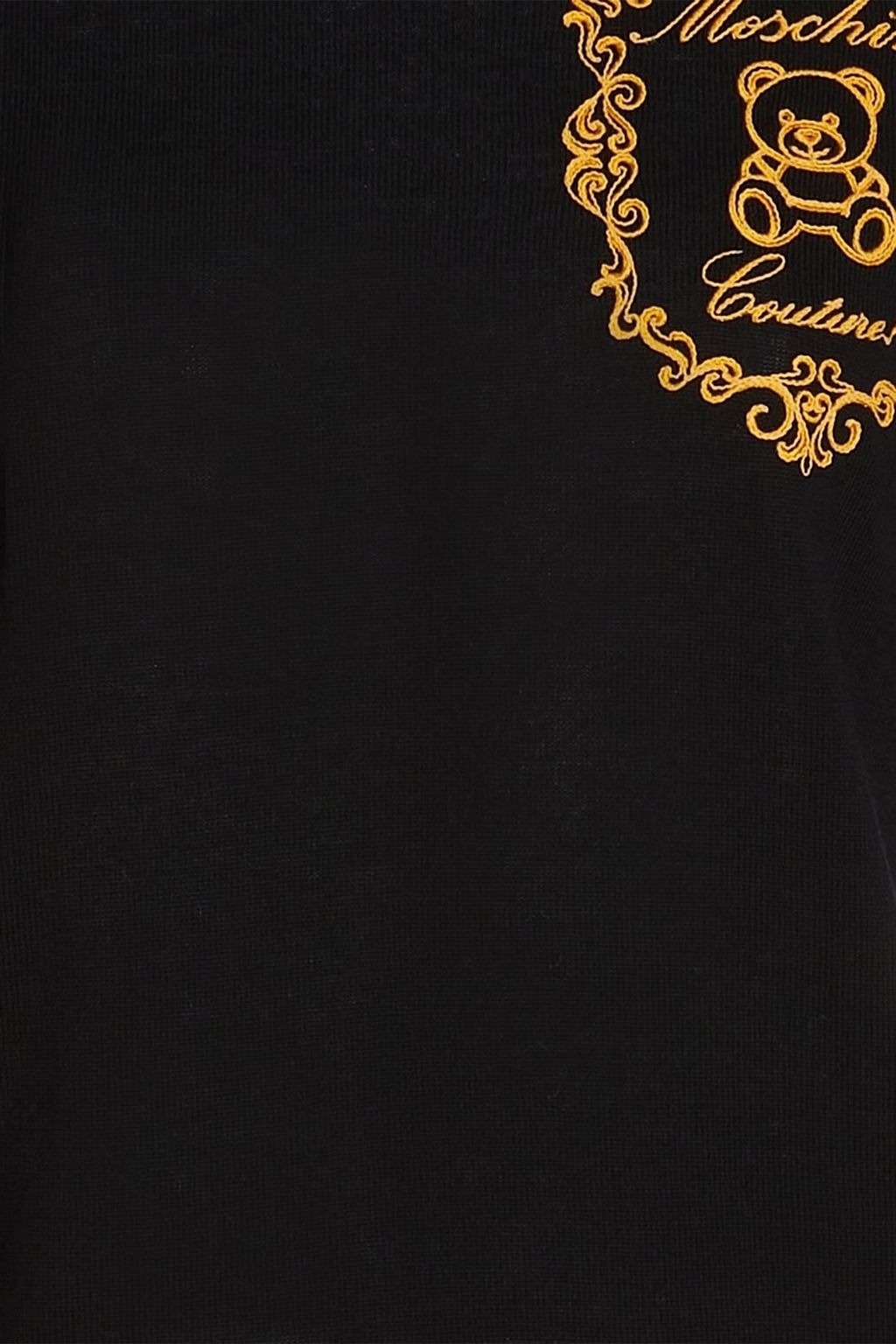 MOSCHINO Pullover aus Wolle mit Stickereien