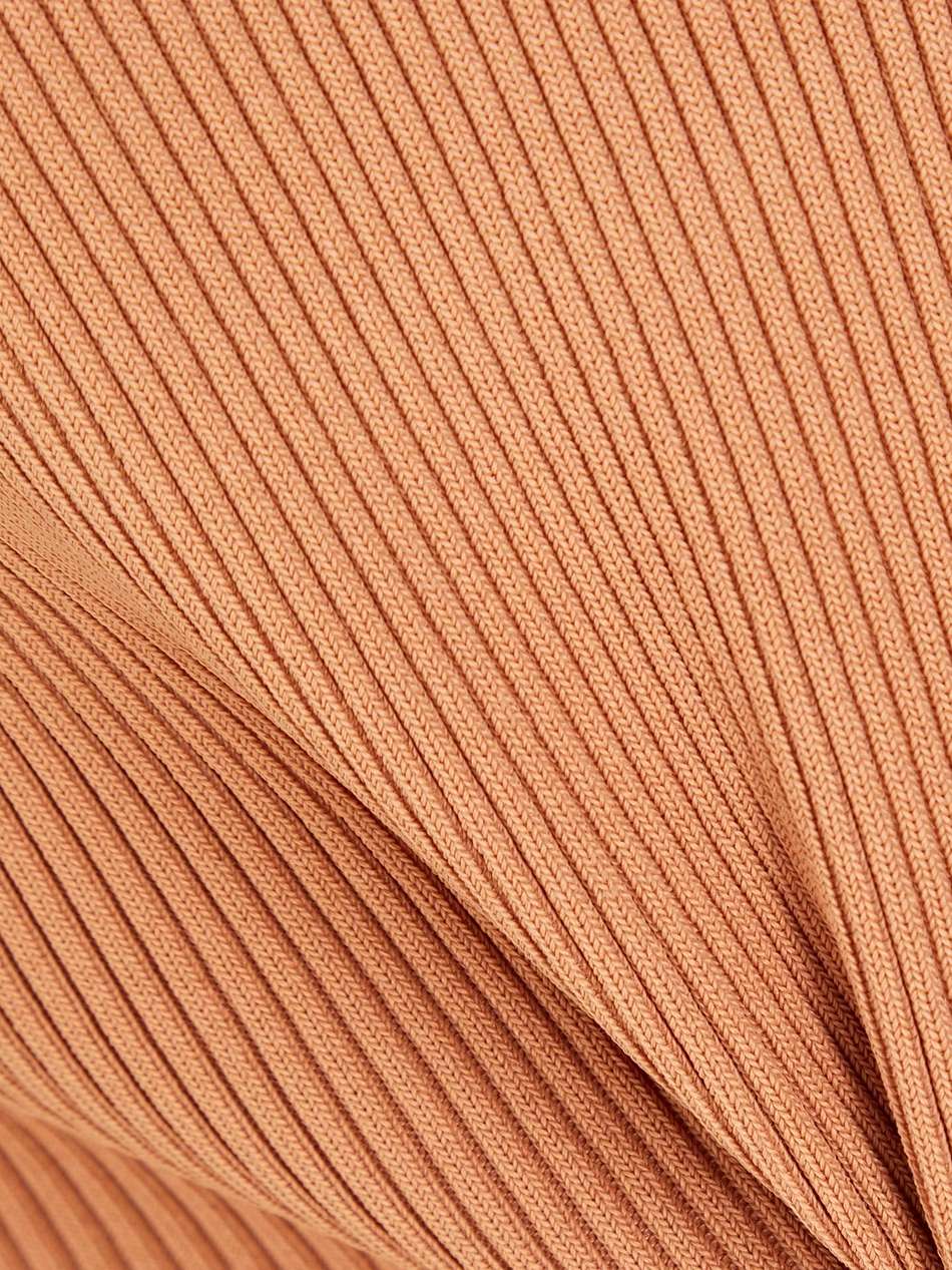 ribbed-knit tank