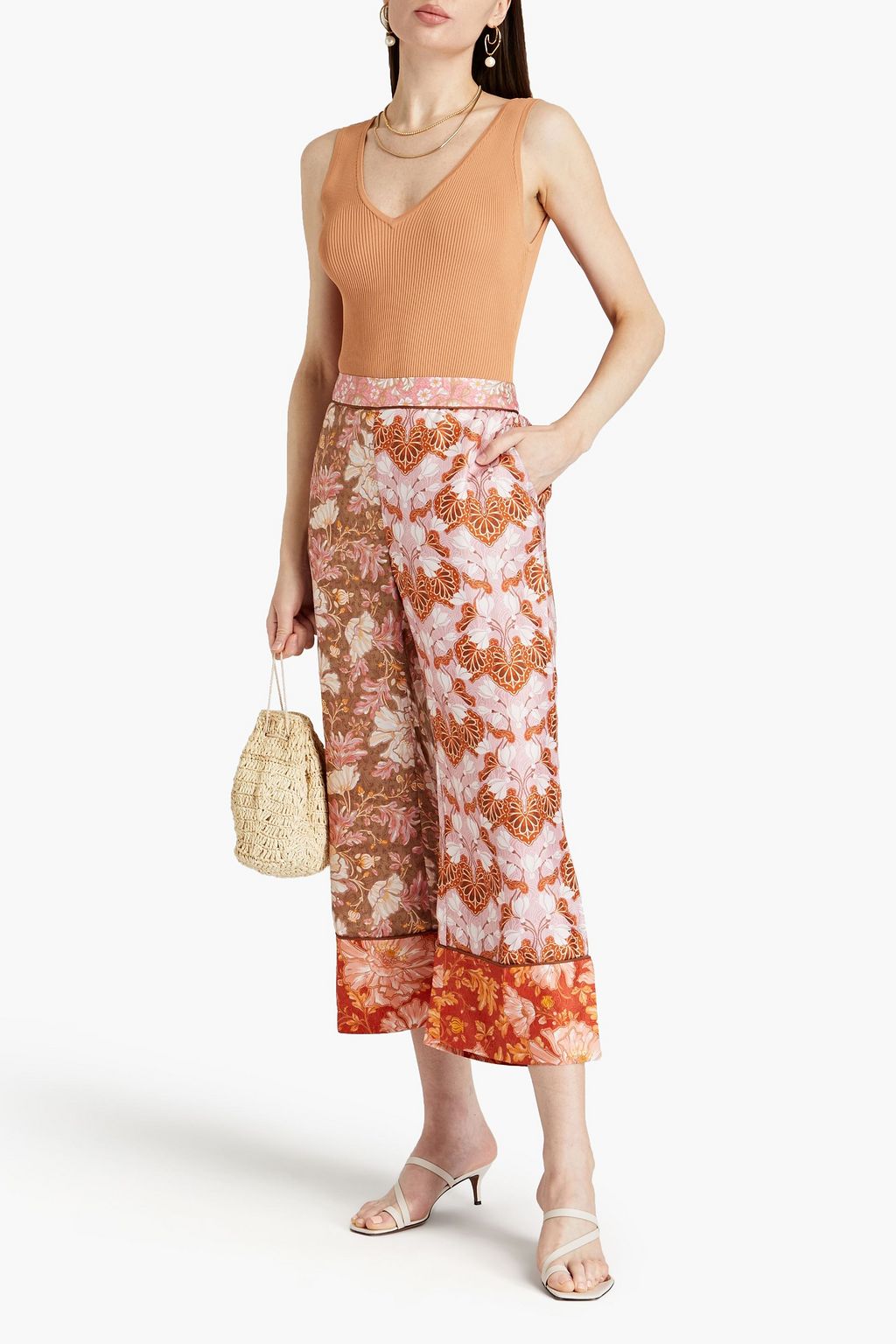 ZIMMERMANN Ribbed-knit tank