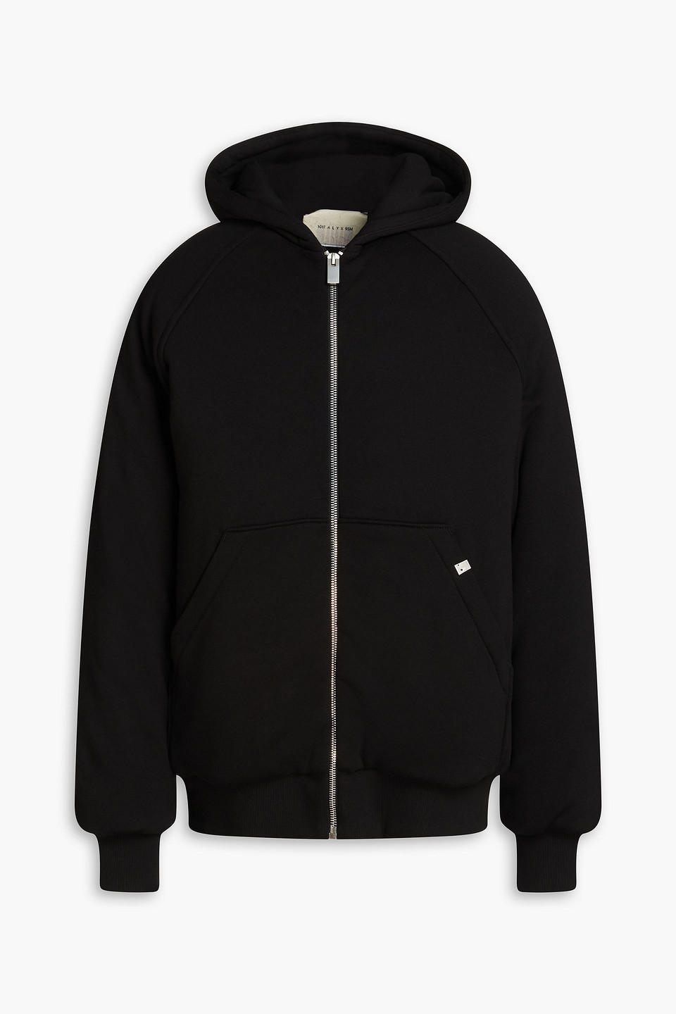 Alyx Graphic-print Cotton Hoodie In Black