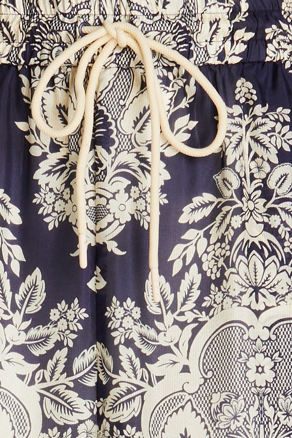 ZIMMERMANN PRINTED SILK WIDE-LEG PANTS