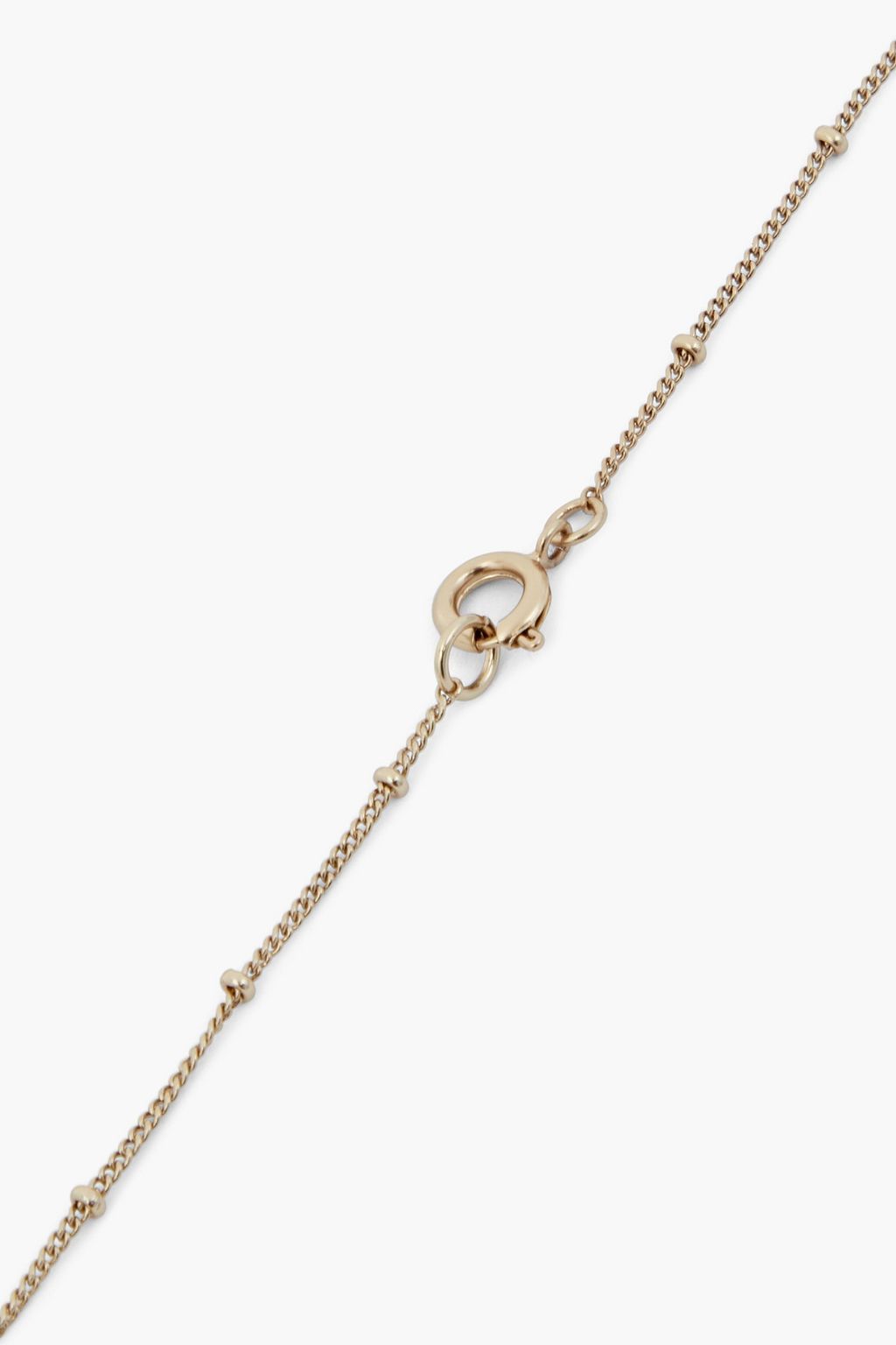 ZIMMERMANN Fringed gold-tone agate necklace