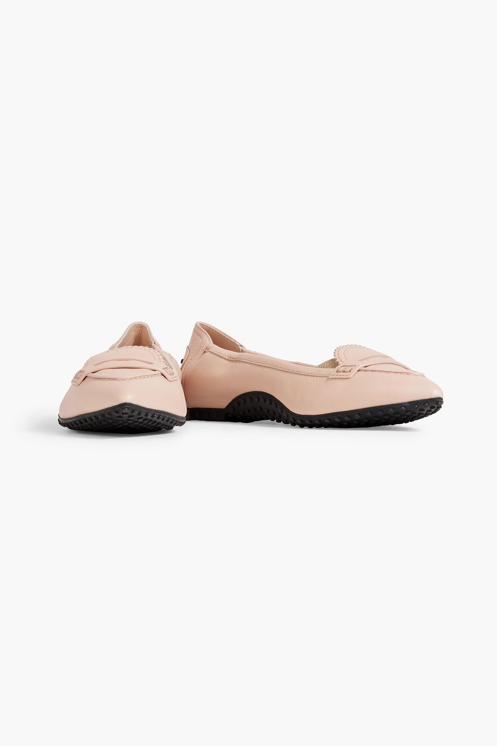 TOD'S Leather point-toe flats