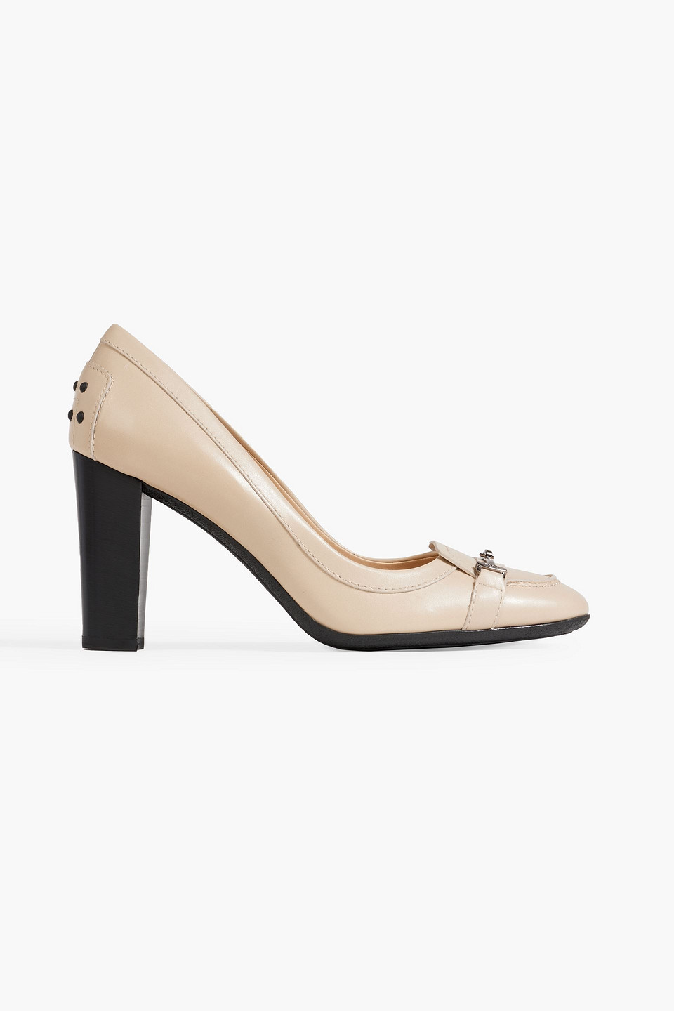 Tod's Jodie Leather Pumps In Beige