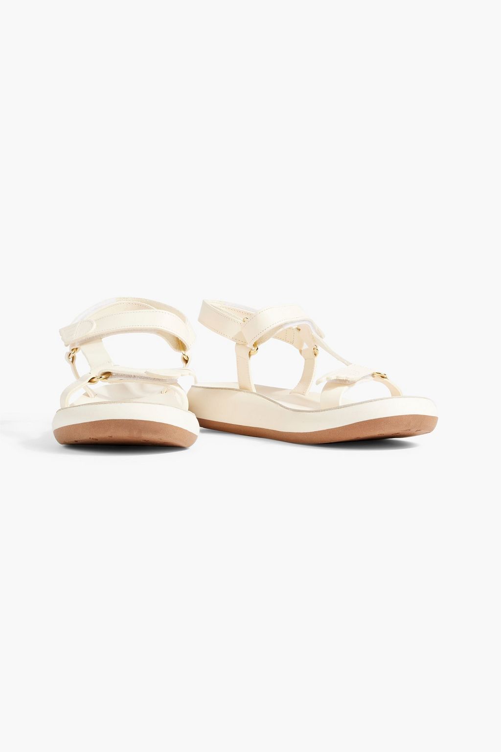 ANCIENT GREEK SANDALS Poria leather slingback sandals | THE OUTNET