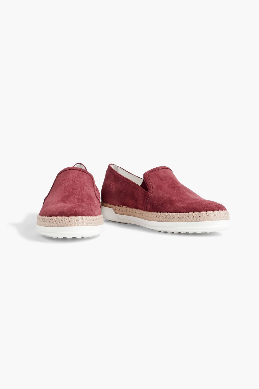 TOD'S Suede espadrilles