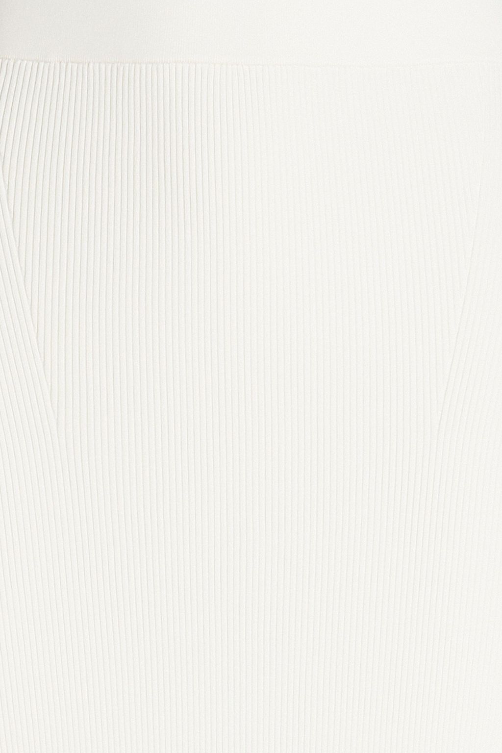 ZIMMERMANN 리브 니트 미디 스커트