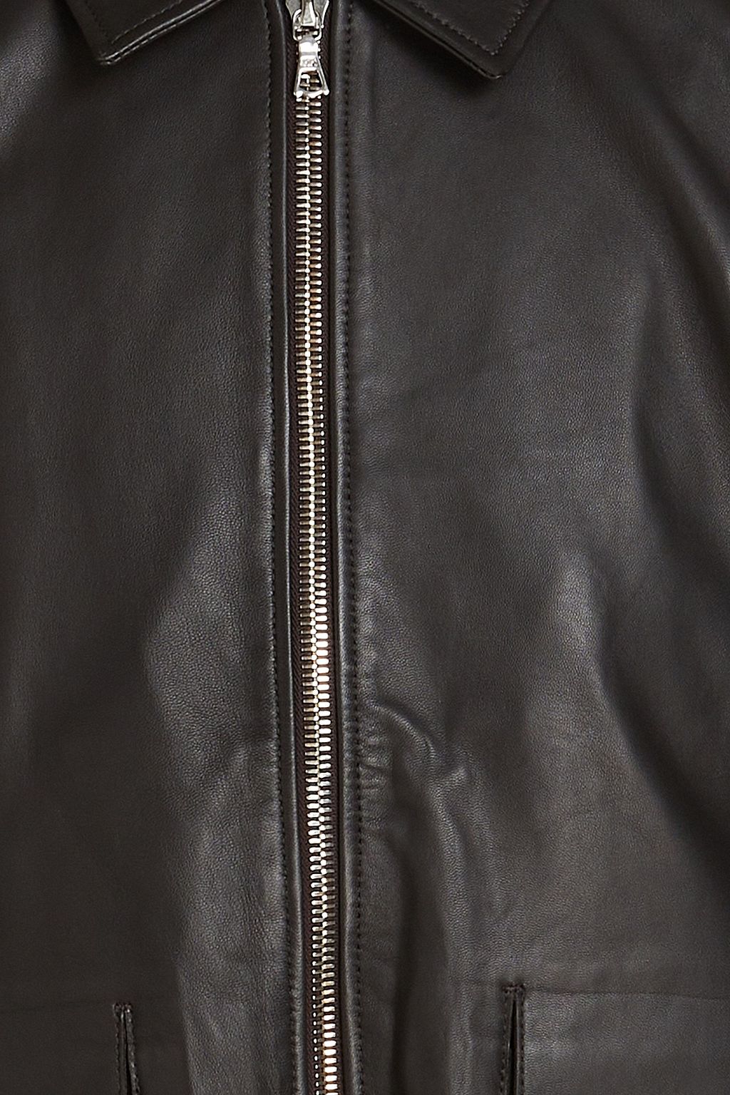 OFFICINE GÉNÉRALE Marius leather jacket | THE OUTNET