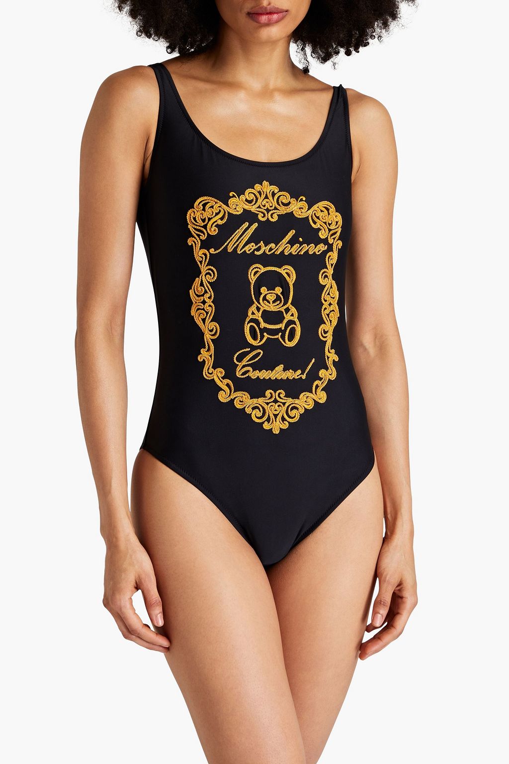 MOSCHINO Embroidered swimsuit