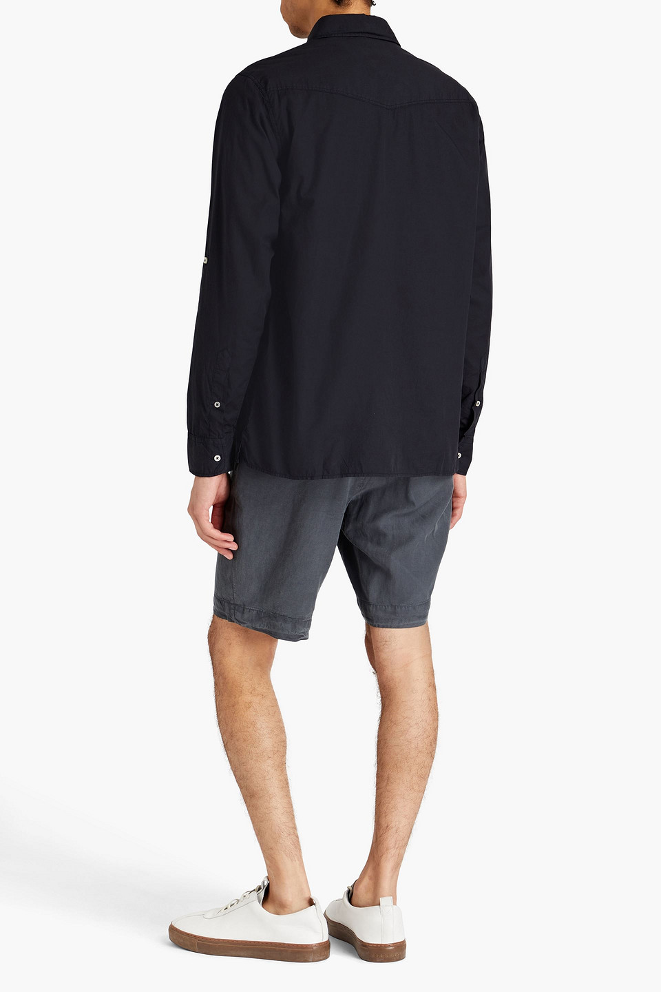 OFFICINE GENERALE YOUNES COTTON-POPLIN SHIRT 3074457345637099203