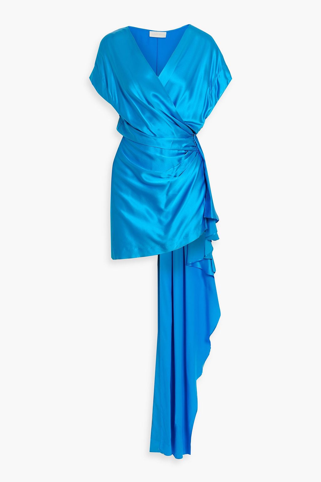Michelle mason hotsell silk wrap dress