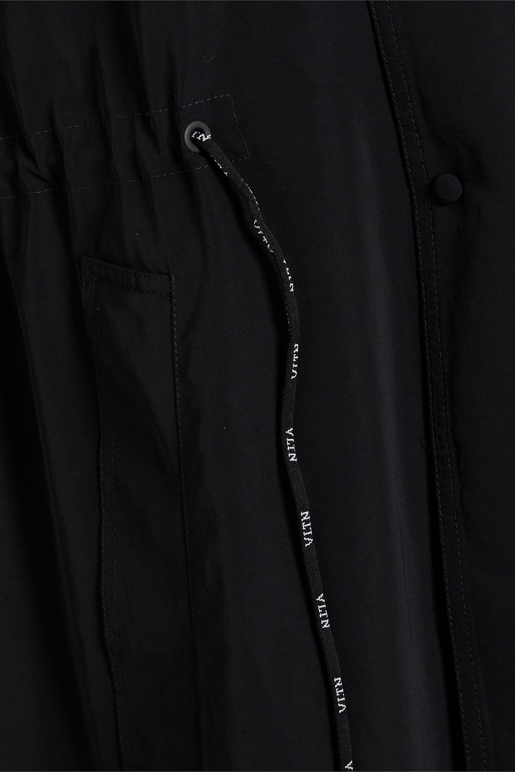 VALENTINO GARAVANI Double-breasted shell hooded parka