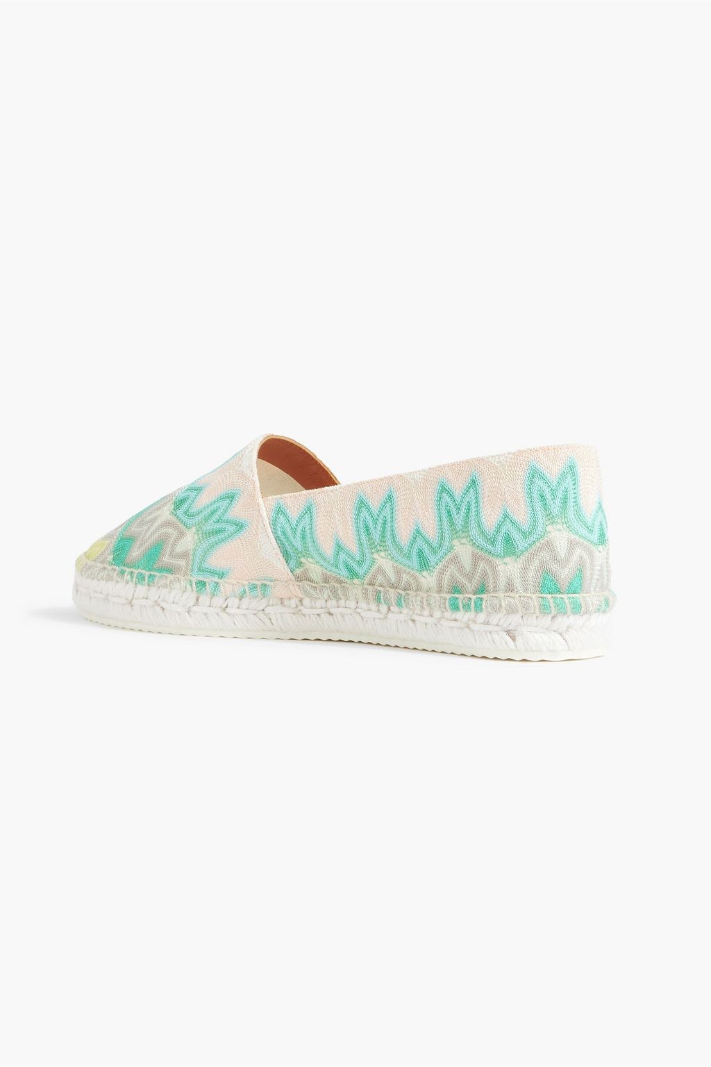 MISSONI Crochet-knit espadrilles