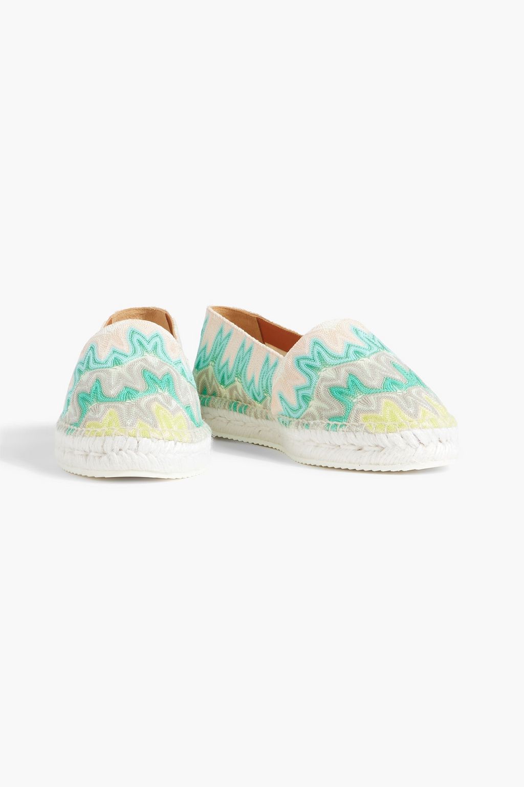 MISSONI Crochet-knit espadrilles