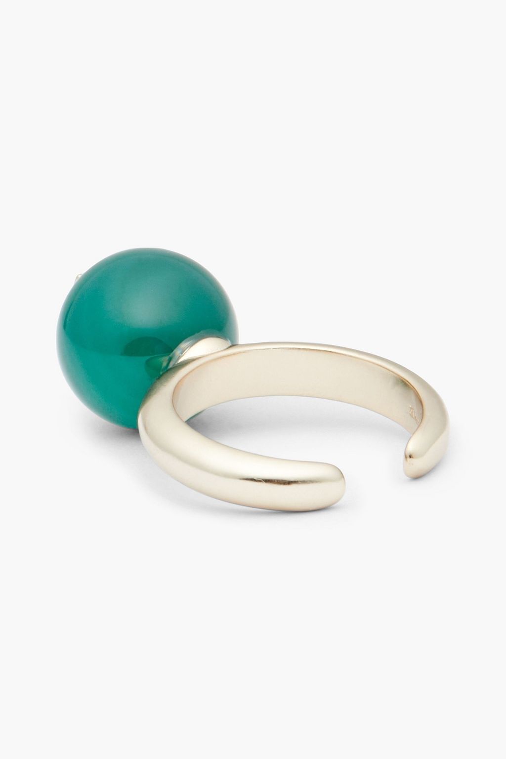 ZIMMERMANN Gold-tone agate ring