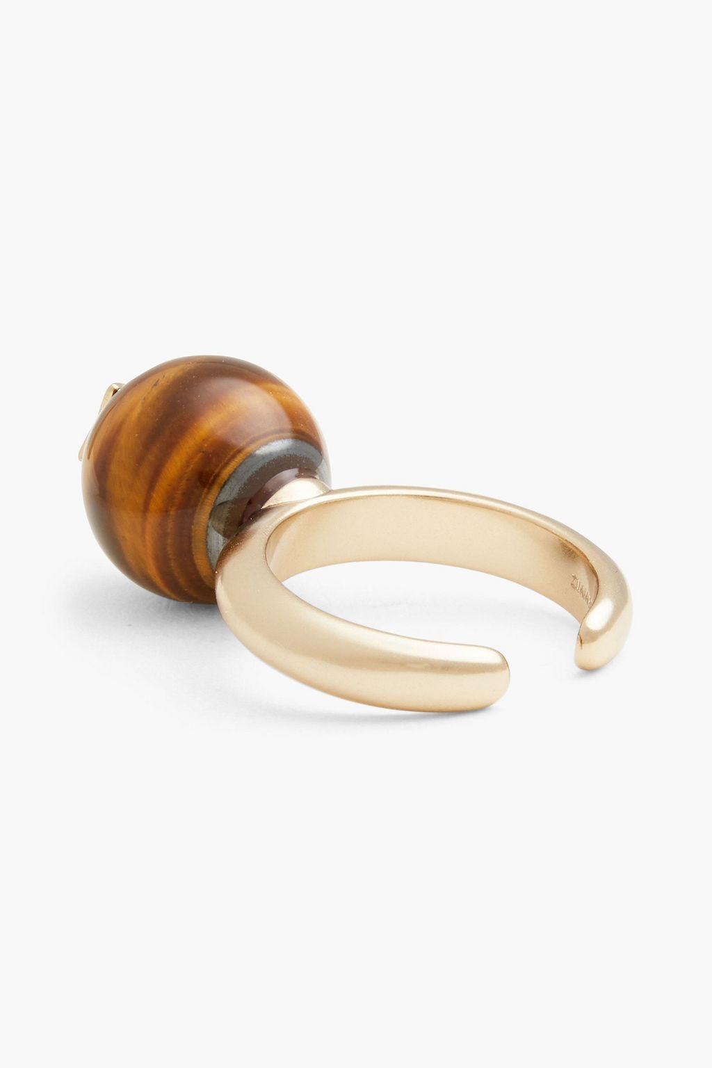 ZIMMERMANN Gold-tone agate ring