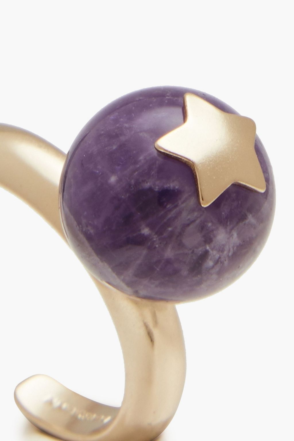 ZIMMERMANN Gold-tone agate ring