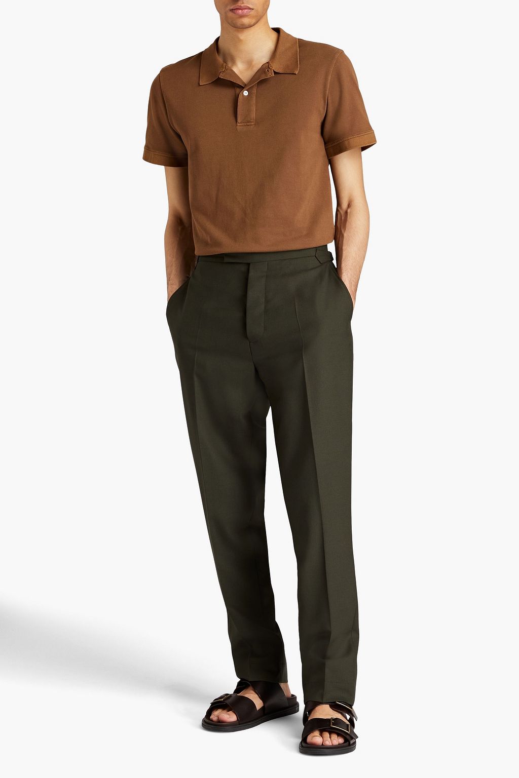 OFFICINE GÉNÉRALE Howard wool pants