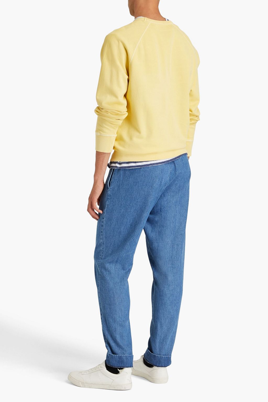 OFFICINE GÉNÉRALE Chris French cotton-terry sweatshirt