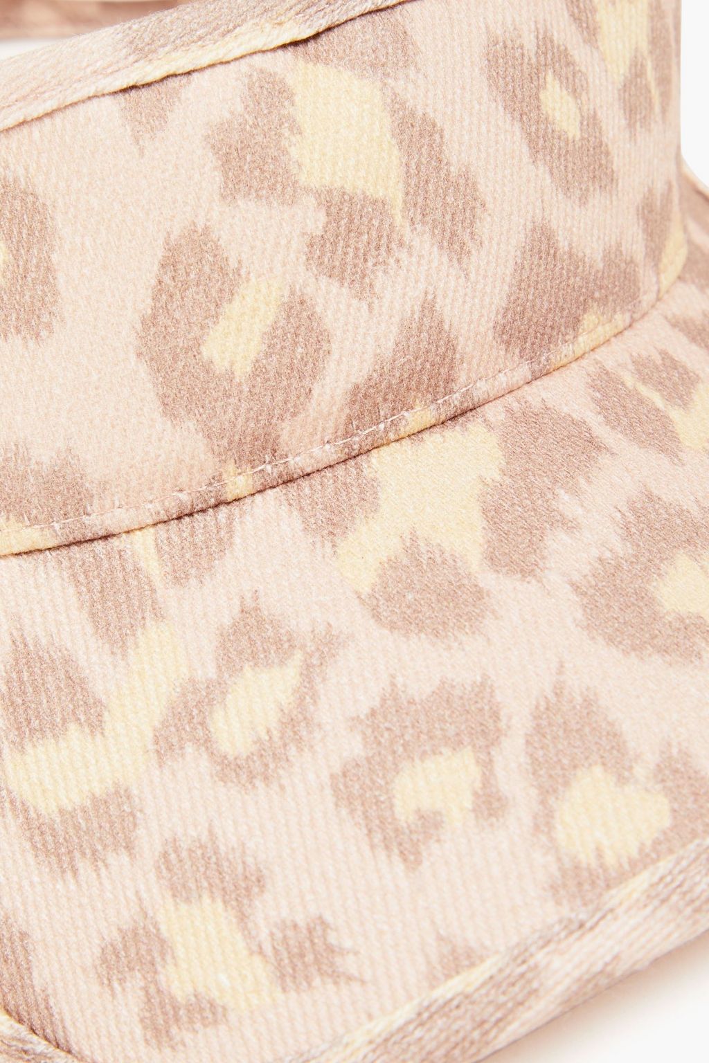 ZIMMERMANN Leopard-print twill visor