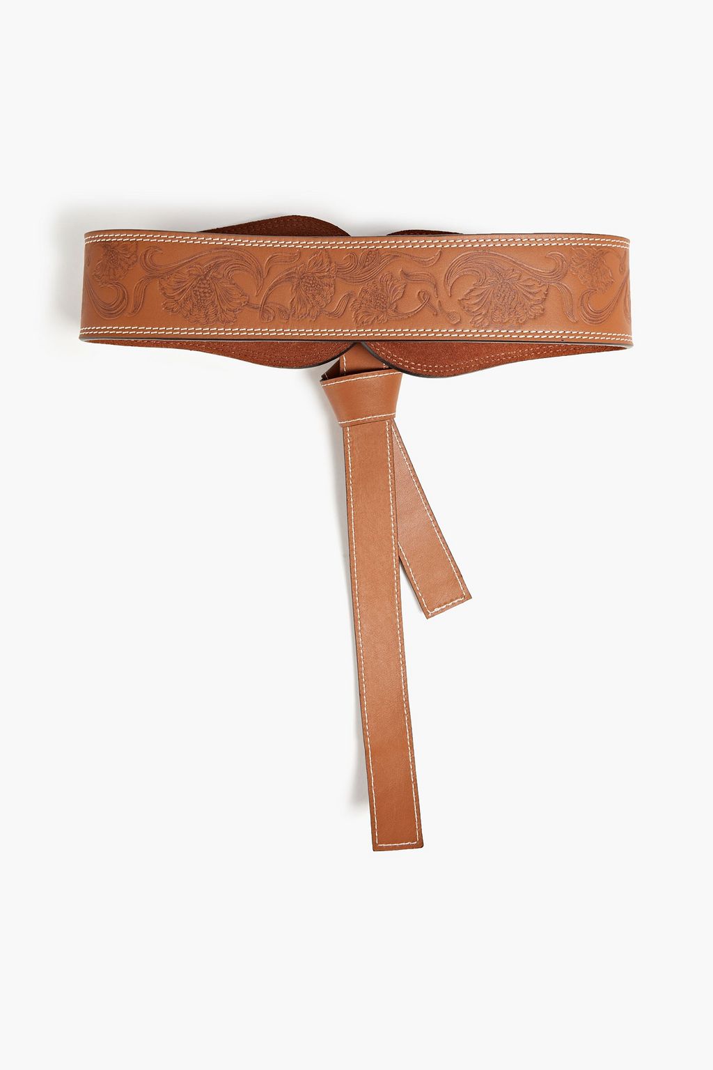 ZIMMERMANN Embossed leather waist belt