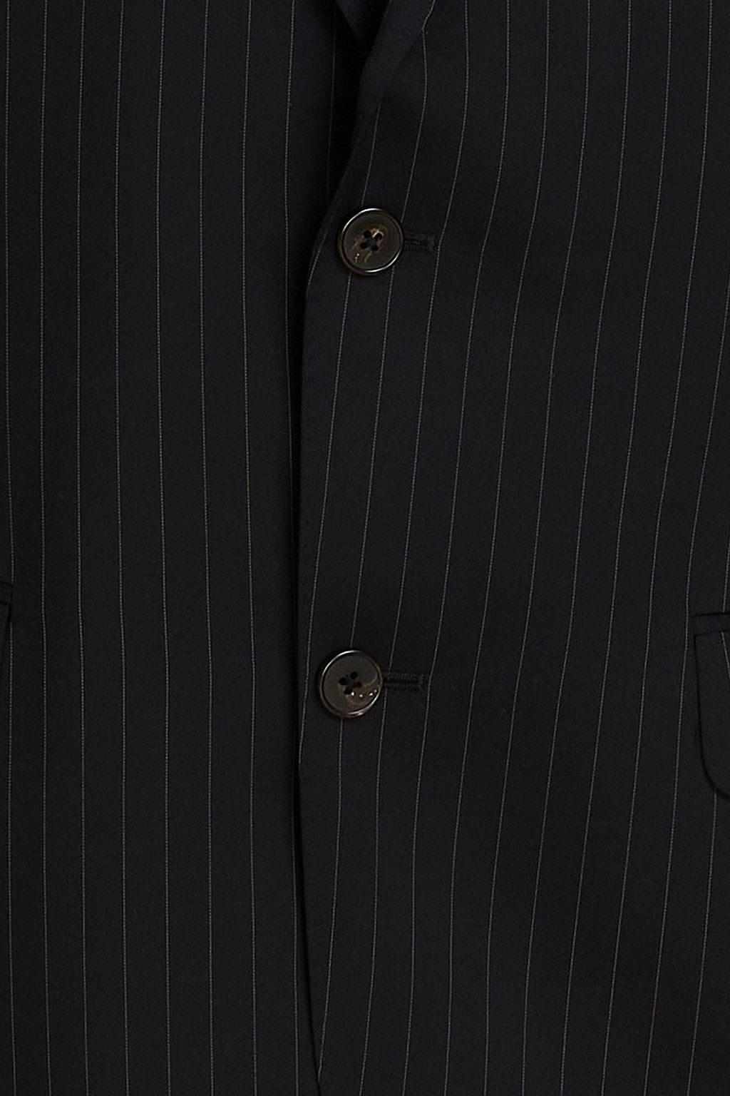 OFFICINE GÉNÉRALE Pinstriped wool-twill suit jacket