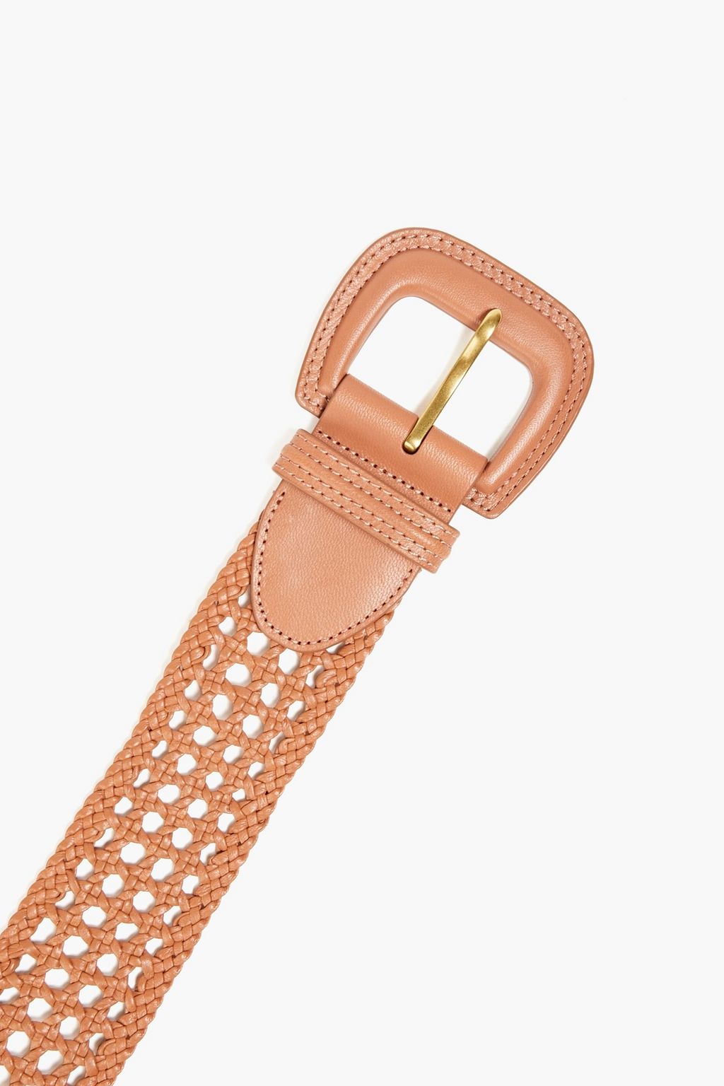 Woven leather belt - Thumbnail 3