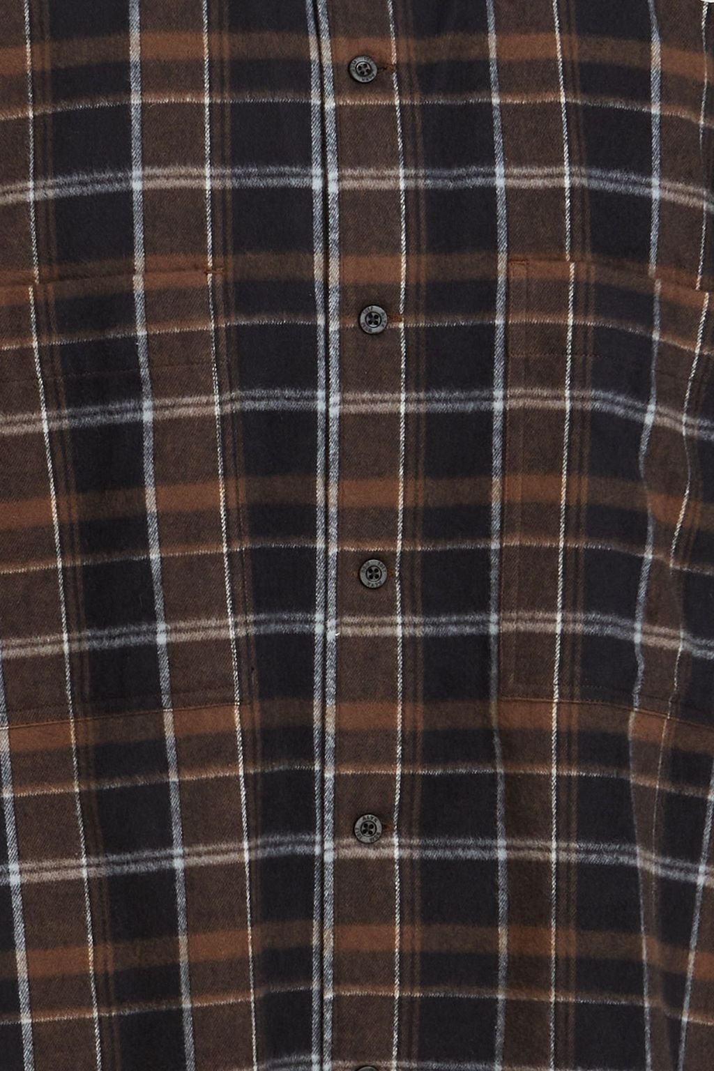 1017 ALYX 9SM Logo-print checked cotton-flannel shirt