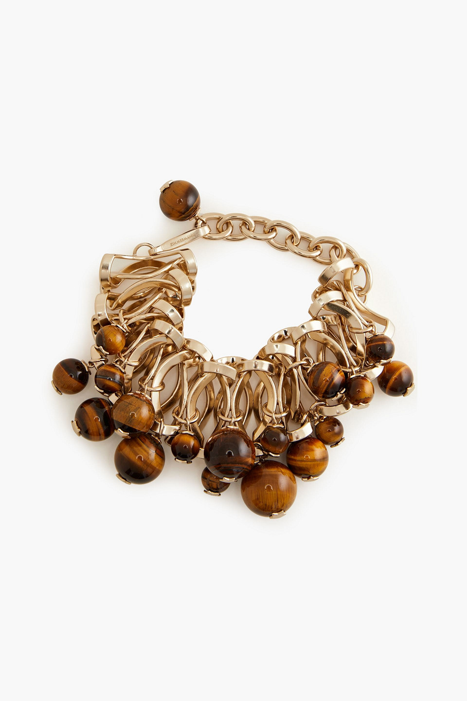 Zimmermann Goldfarbenes Armband Mit Quarzen In Brown