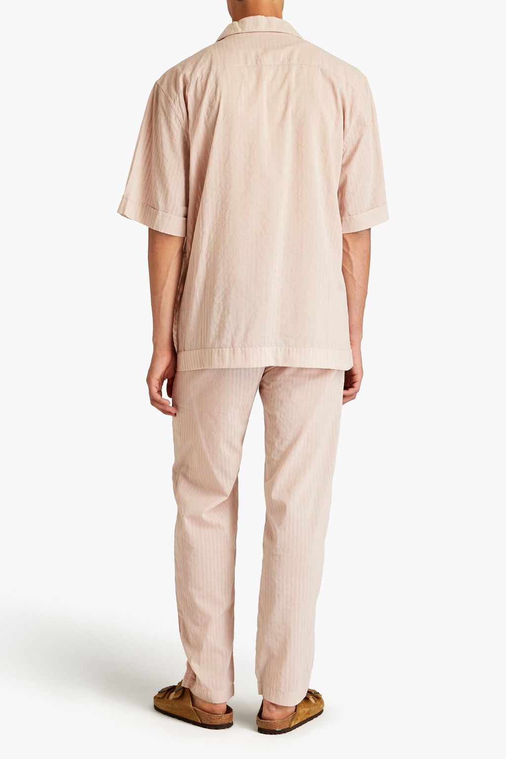 SMR DAYS Bakhoven striped cotton shirt