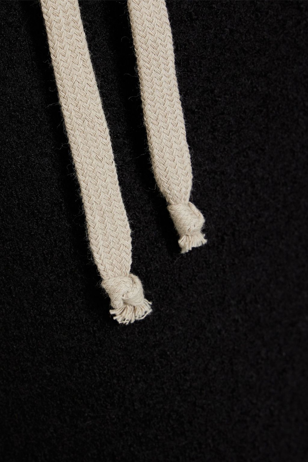 RICK OWENS Brushed cashmere track pants