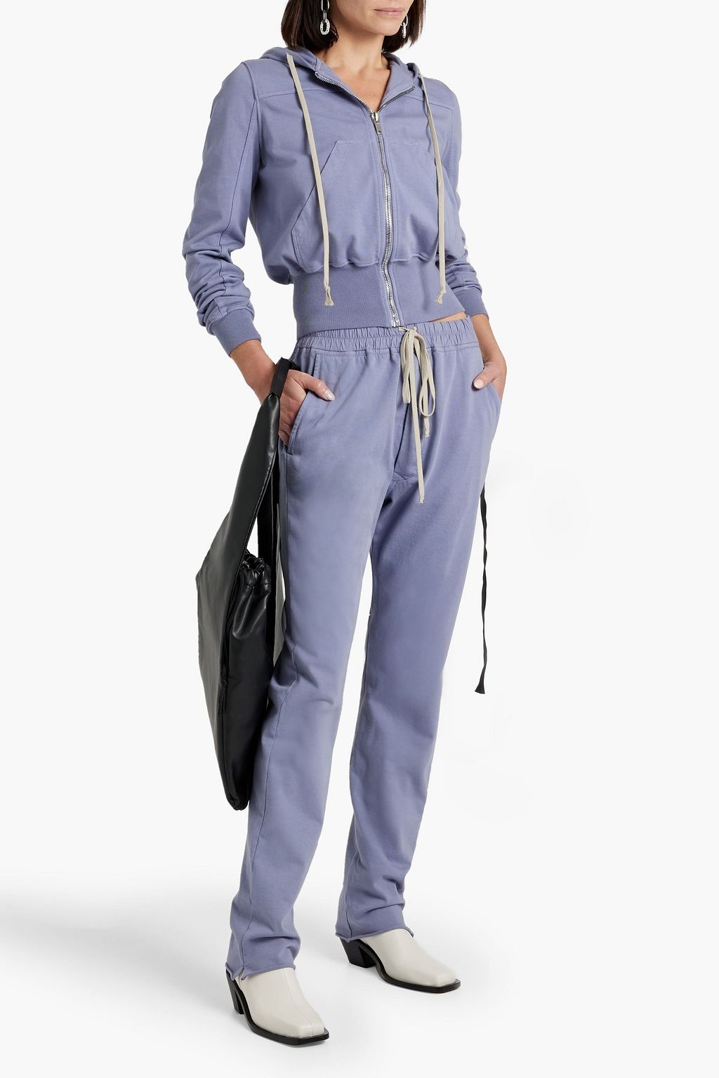 DRKSHDW BY RICK OWENS Cotton-jersey track pants
