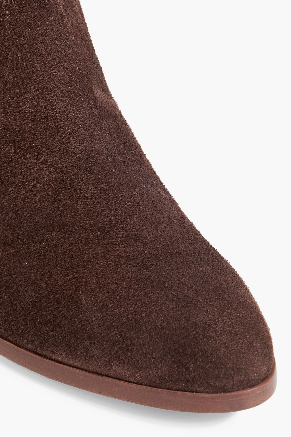 TOD'S Brushed suede ankle boots