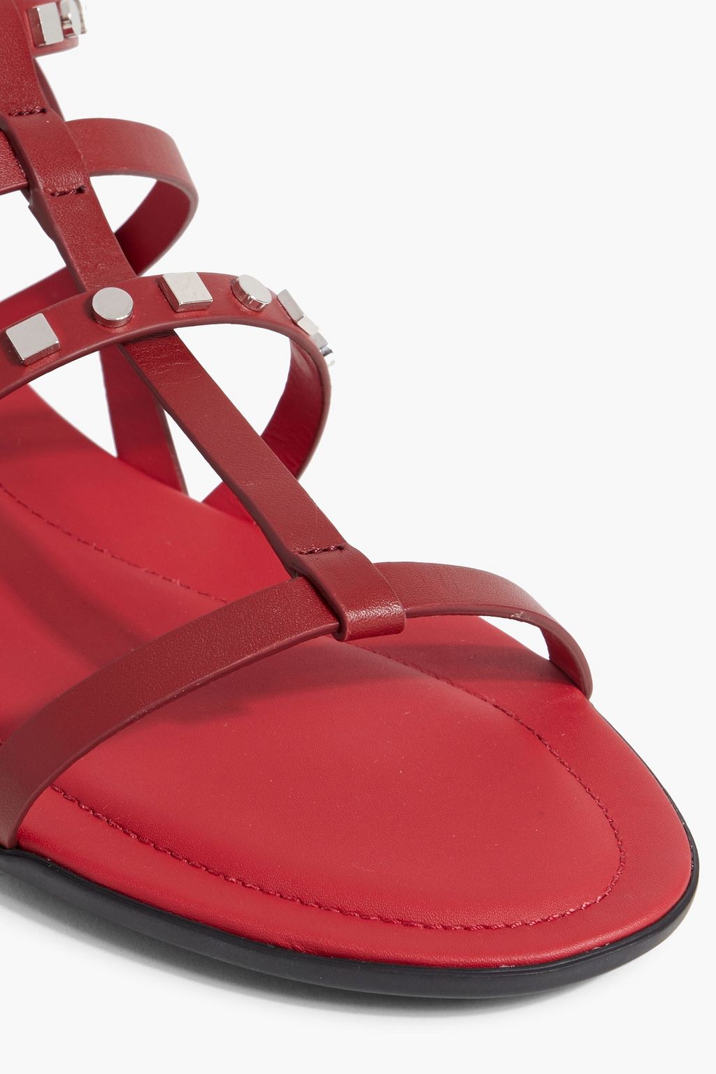 TOD'S Studded leather sandals