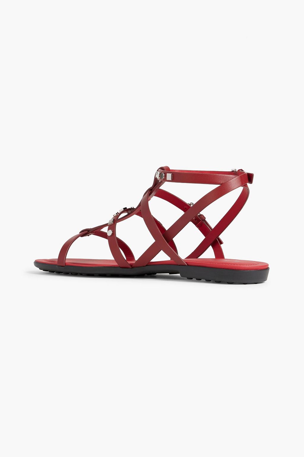 TOD'S Studded leather sandals