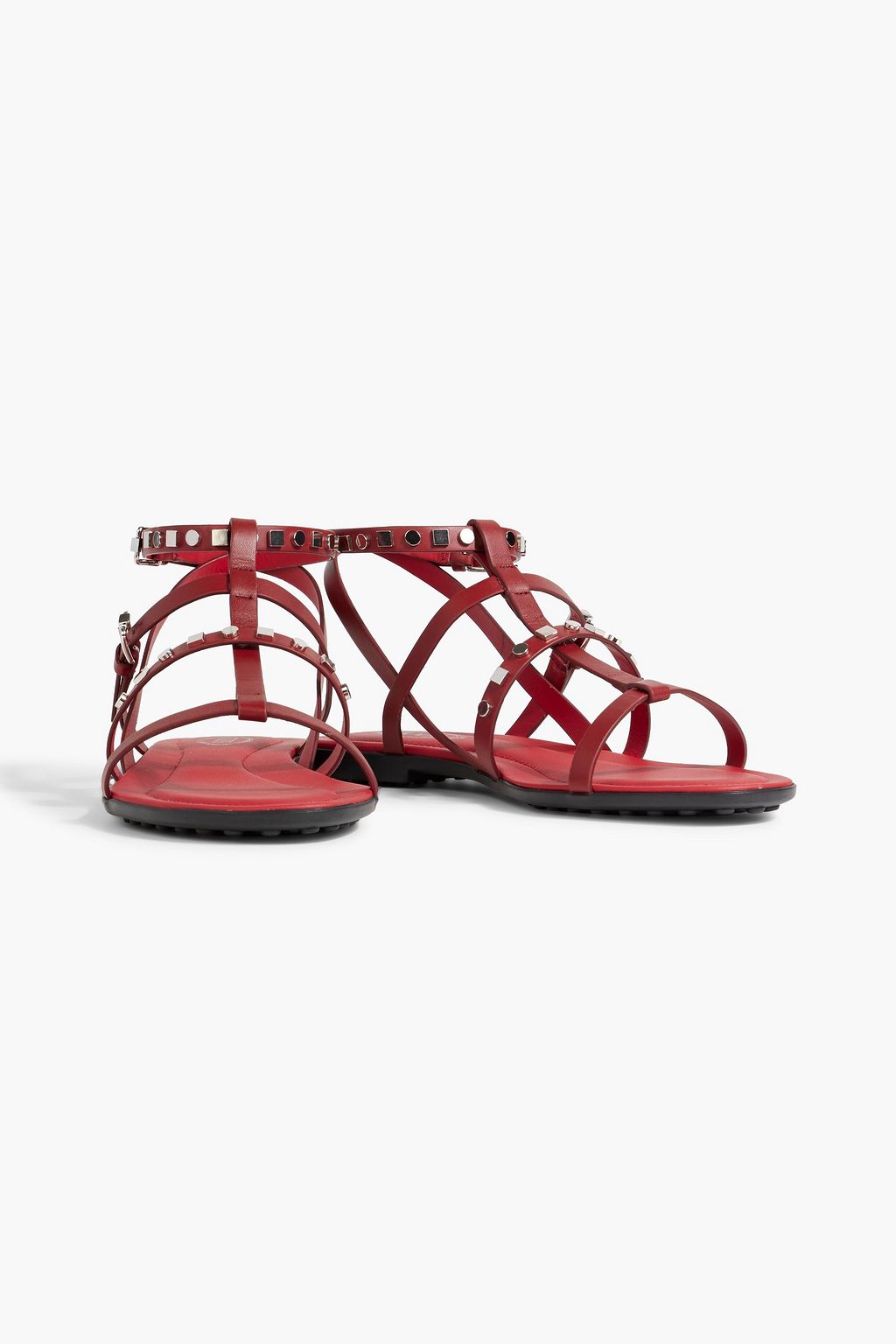 TOD'S Studded leather sandals