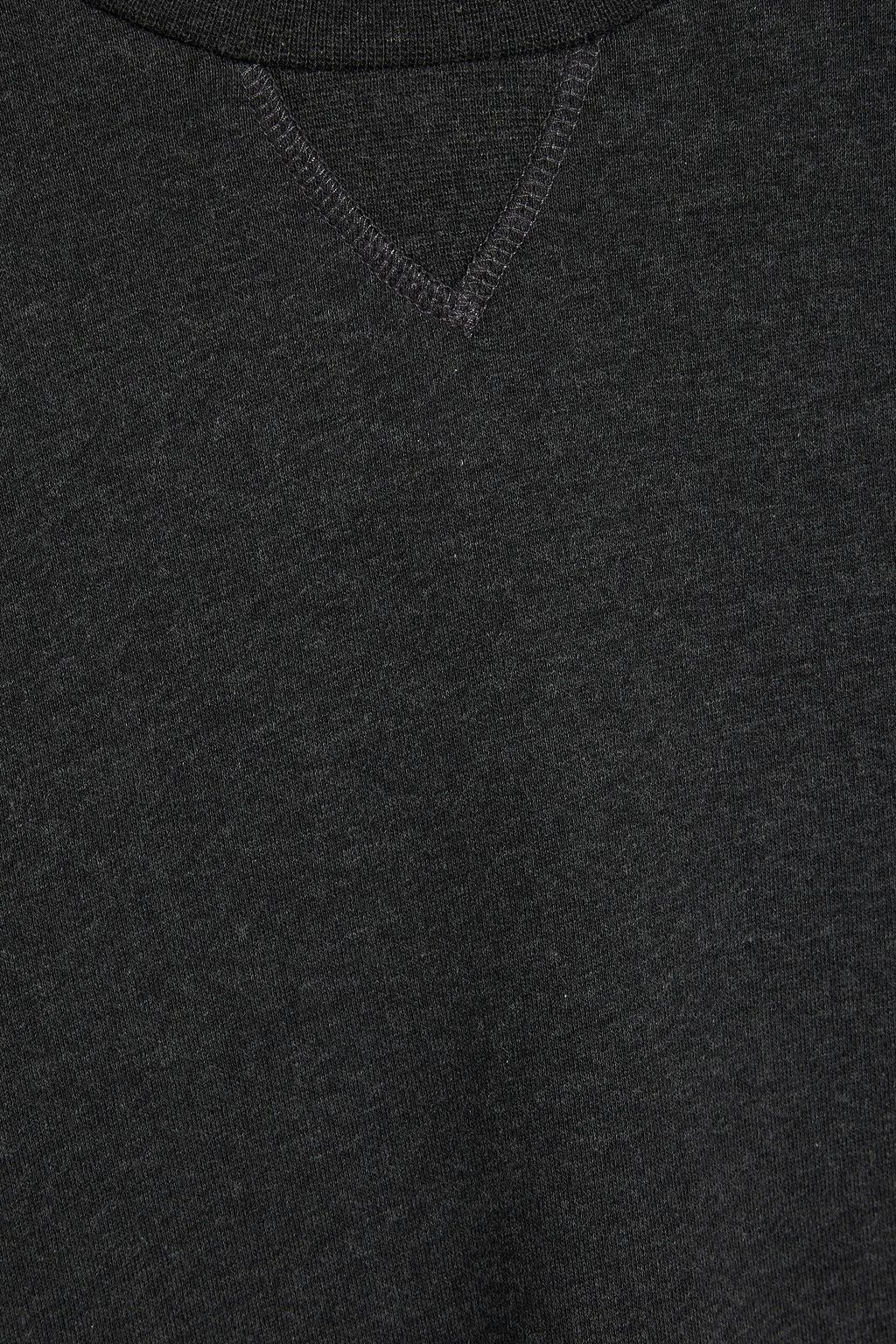 DEREK ROSE Quinn French cotton and modal-blend terry sweatshirt