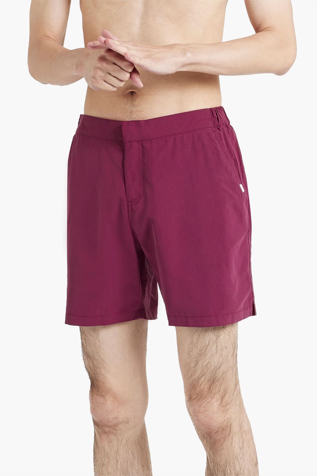 DEREK ROSE Aruba mid-length swim shorts