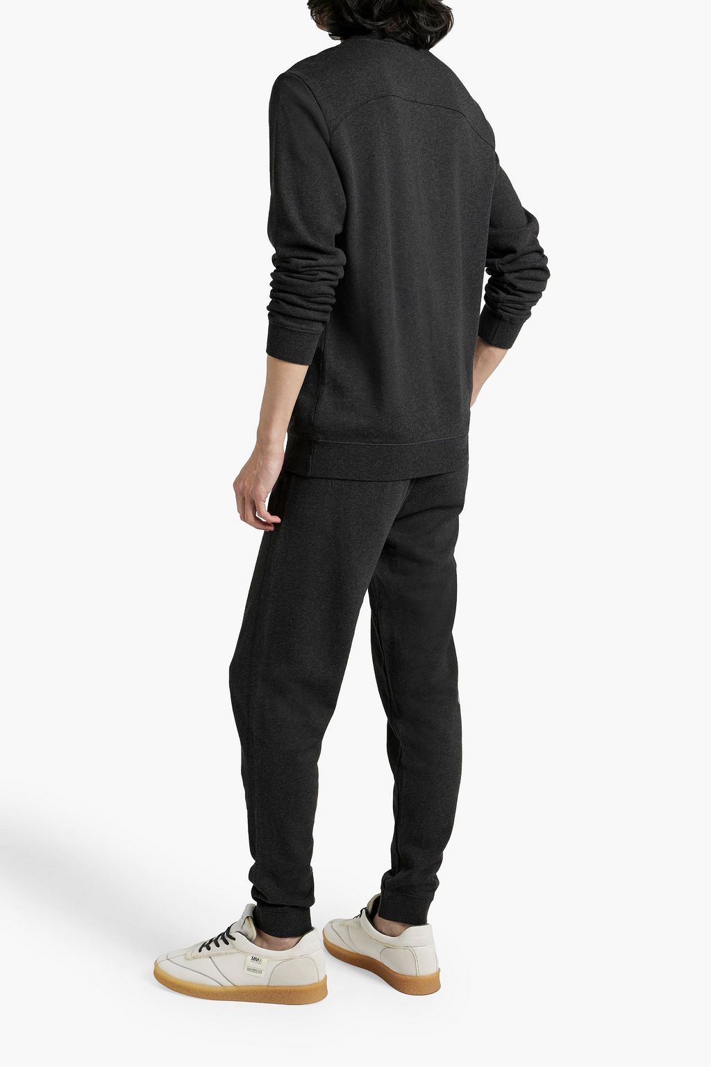DEREK ROSE Quinn French cotton and modal-blend terry sweatpants
