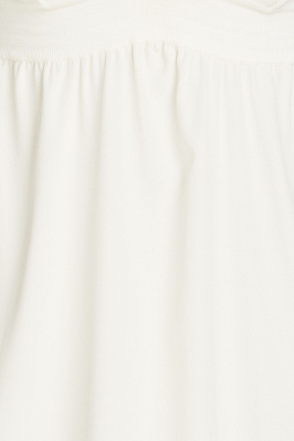 GENTRYPORTOFINO Gathered crepe top