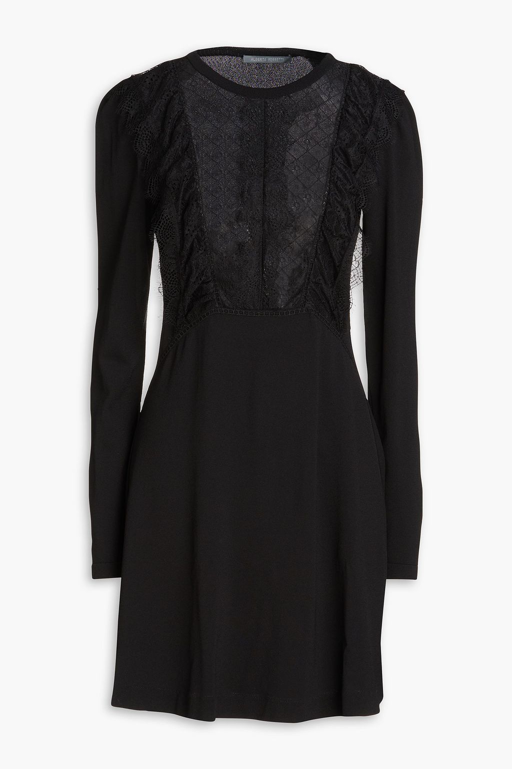 The Christy Black, Silk LBD Mini Dress