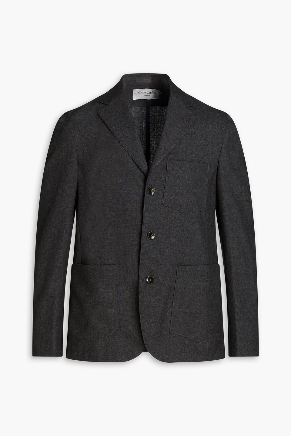 Officine Générale - Wool blazer - Gray - IT 50