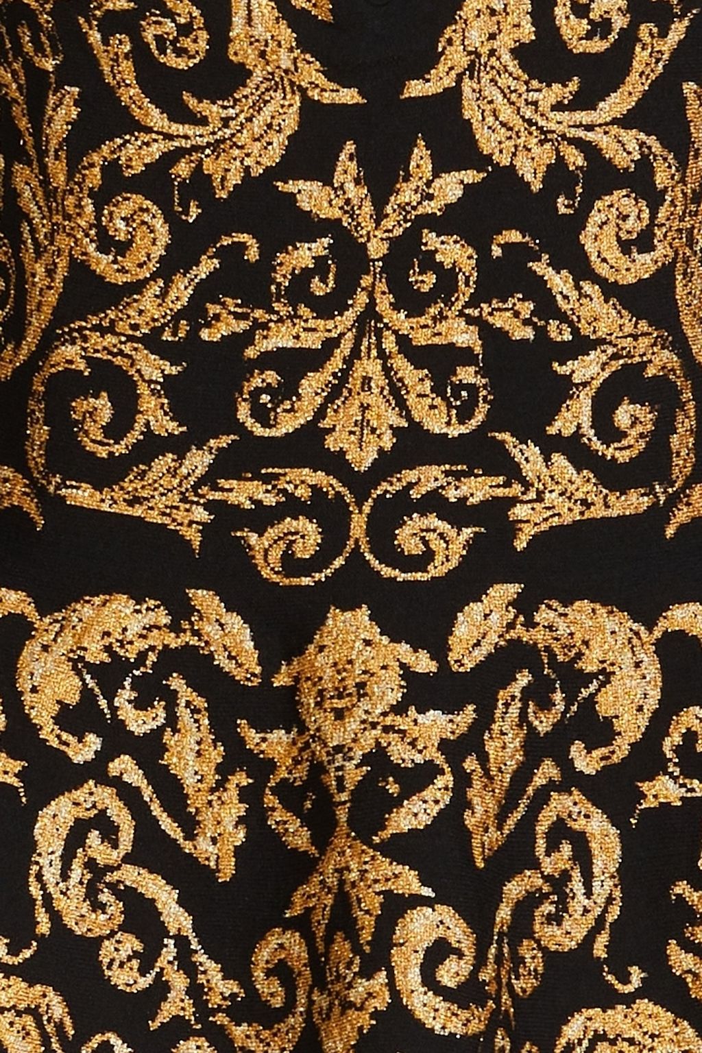 MOSCHINO Flared jacquard bustier top