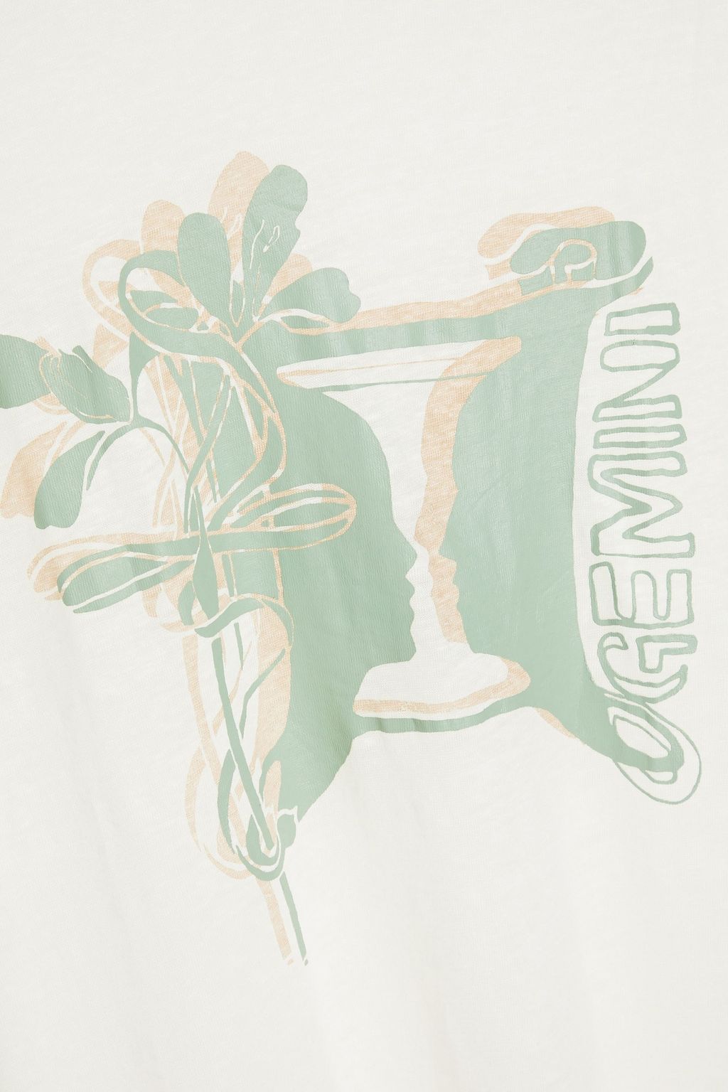 ZIMMERMANN Printed linen-jersey T-shirt