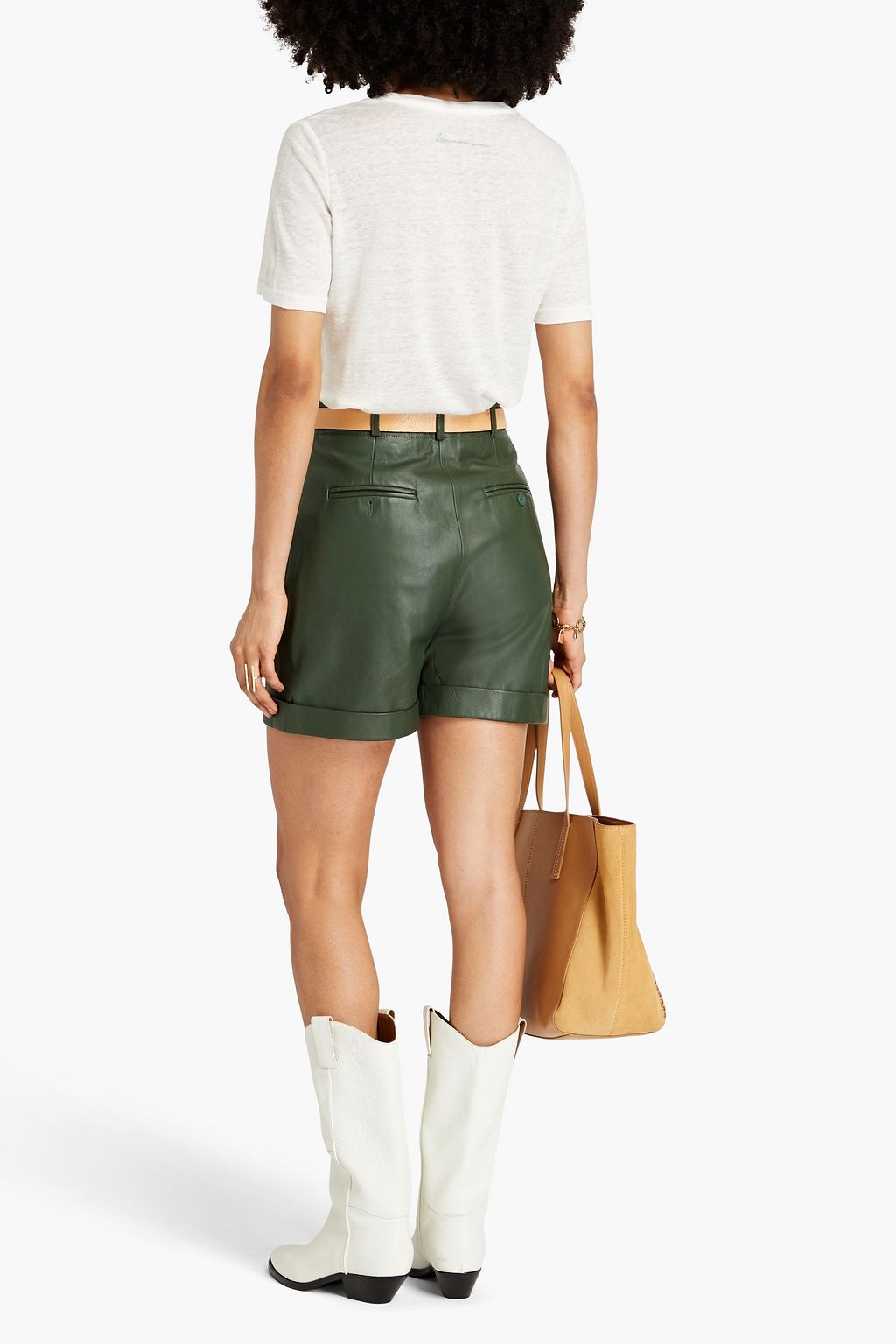 ZIMMERMANN Printed linen-jersey T-shirt