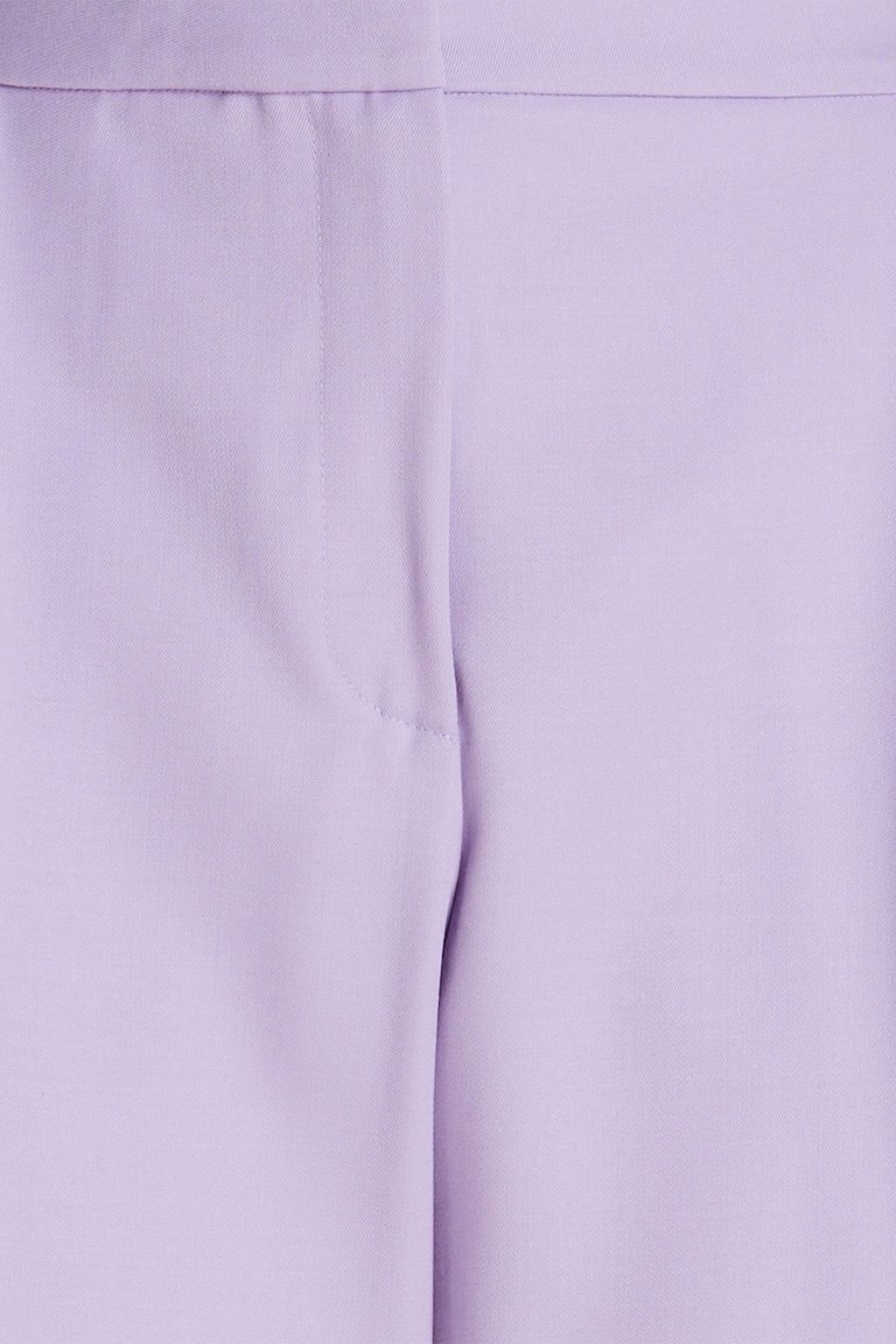 MOSCHINO Pleated crepe tapered pants